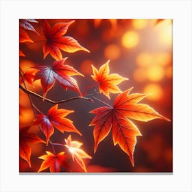 Autumn Leaves Canvas Print