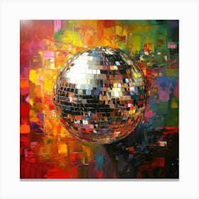 Disco Ball Art 12 Canvas Print