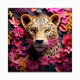 Paper Cut Art 1 Canvas Print