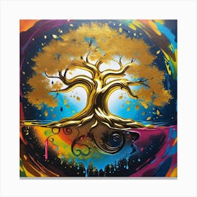 Tree Of Life 255 Canvas Print