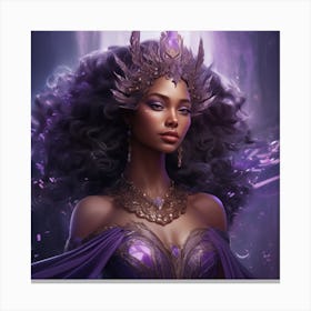 Amethyst Goddess Canvas Print