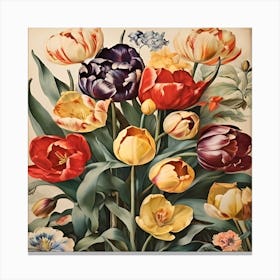 Tulips Canvas Print