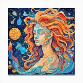 Aquarius Canvas Print