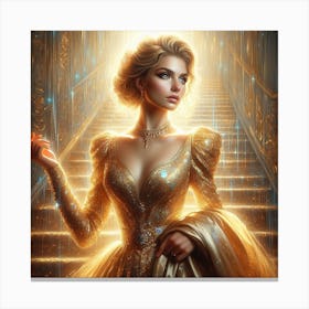 Beautiful woman 11 Canvas Print