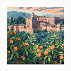 Granada, Spain 2 Canvas Print