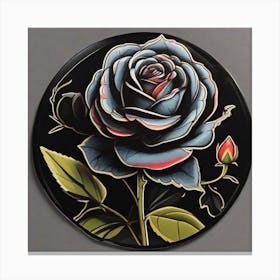 Black Rose Canvas Print