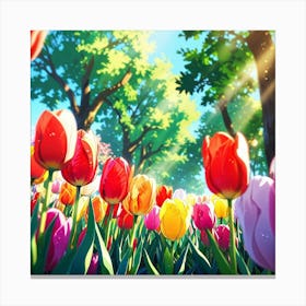 Tulips 1 Canvas Print