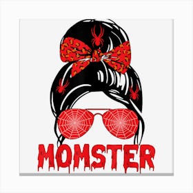 Halloween Momster Monster Spider Canvas Print