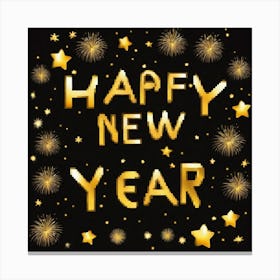 Happy New Year 126 Canvas Print