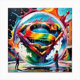 Superman 14 Canvas Print