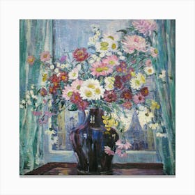 Vase Of Flowers Toile