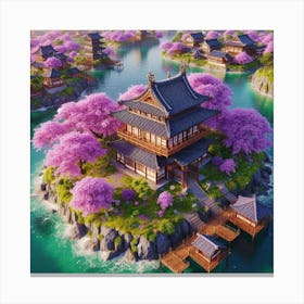 Asian Island Canvas Print