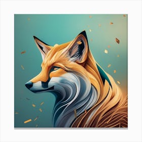 Fox 1 Canvas Print