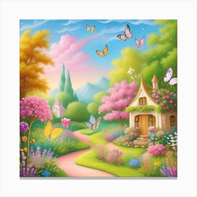 Fairy Garden 1 Canvas Print