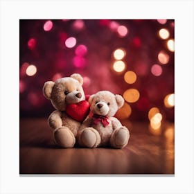 Teddy Bears Canvas Print