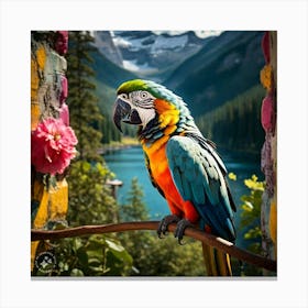 Parrot 1 Canvas Print