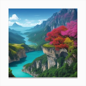 Landscape - Jigsaw Puzzle Canvas Print