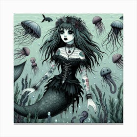 Mermaid 21 Canvas Print