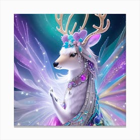 Fairy Deer Canvas Print