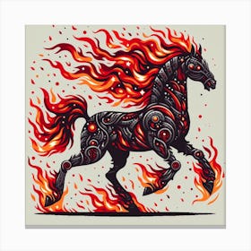 Fantasy horse 1 Canvas Print