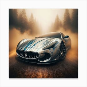 Maserati Granturismo Canvas Print