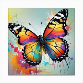 Butterfly Painting 138 Canvas Print