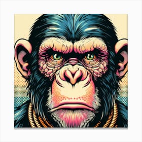 Chimpanzee 3 Canvas Print