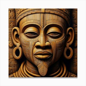 African King Canvas Print