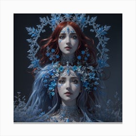 Ice Princess 1 Canvas Print