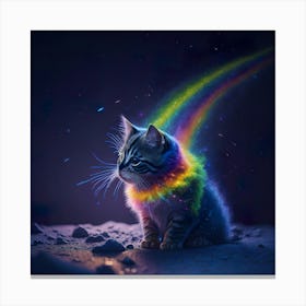 Cat Galaxy (128) Canvas Print