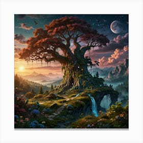 Tree Of Life 53 Canvas Print