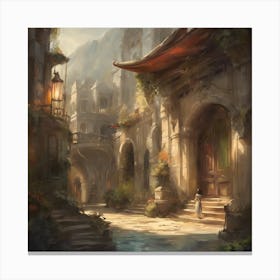 Cityscape 15 Canvas Print