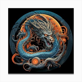 Chinese Dragon Canvas Print