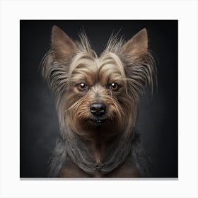 Yorkshire Terrier Portrait 1 Canvas Print