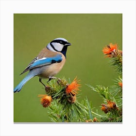 Blue Tit 77 Canvas Print