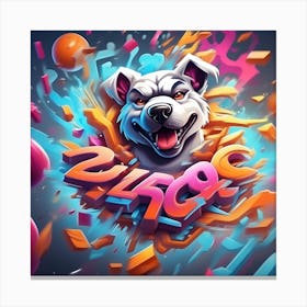 Graffiti Art 4 Canvas Print