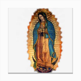 Our Lady Of Guadalupe Catholic Mary Pocket Canvas Print