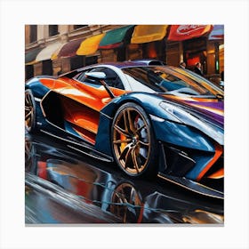 Mclaren Supercar 6 Canvas Print