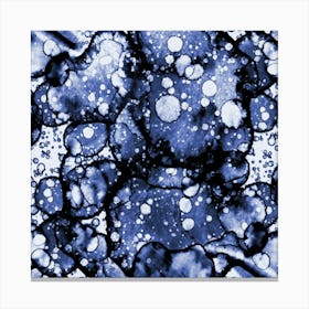Abstraction Blue Carpet 3 Canvas Print