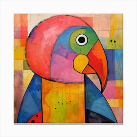 Colorful Parrot 4 Canvas Print