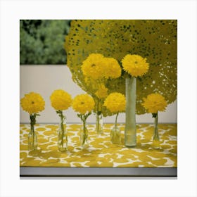 A Seurat Photography In Style Anna Atkins Canvas Print