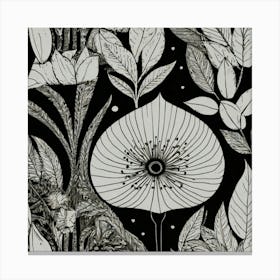 Flora And Fauna 1 Canvas Print