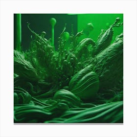 Green Room Canvas Print