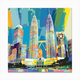 Petronas Towers 6 Canvas Print