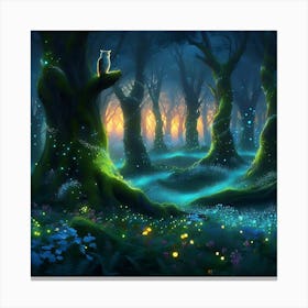 Fairy Forest 10 Canvas Print