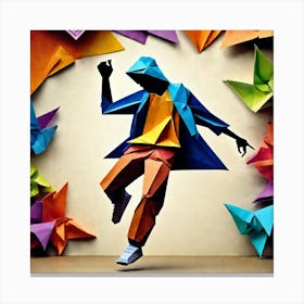 Origami Dancer 115 Canvas Print