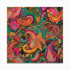 Paisley Pattern 1 Canvas Print