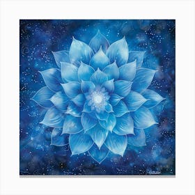 Throat Chakra (Vissudha) 4 Canvas Print