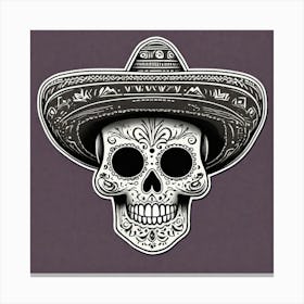 Sugar Skull 13 Canvas Print