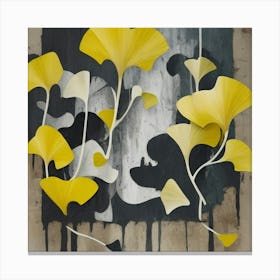 Ginkgo Leaves 4 Canvas Print